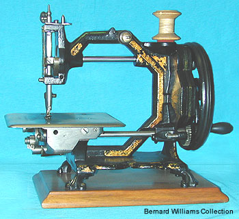 The Collier sewing machine.