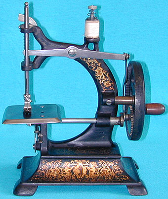 The Muller No.8 toy sewing machine. 
