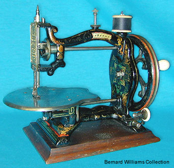 old sewing machine - The Rival.