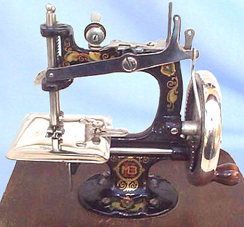 Russian toy sewing machine.