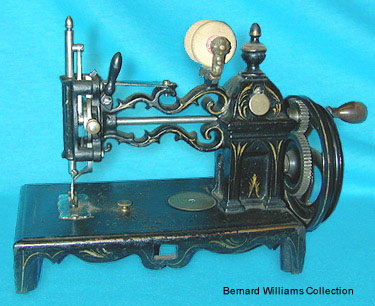 Shaw & Clark "closed tower" sewing machine.
