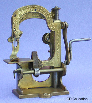 The Tabitha miniature sewing machine.