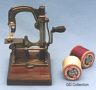 The Tabitha miniature sewing machine.