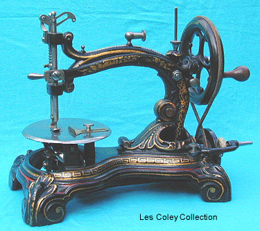 Taylor's Crossbelt sewing machine.