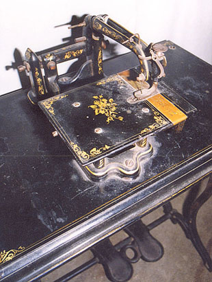 Wanzer No.1 sewing machine.