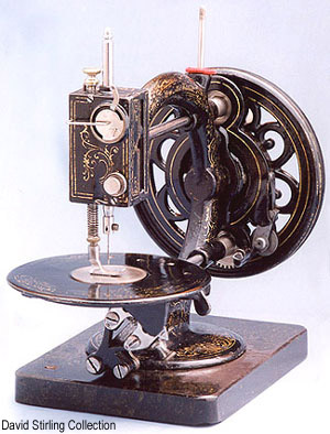 Wanzer sewing machine.